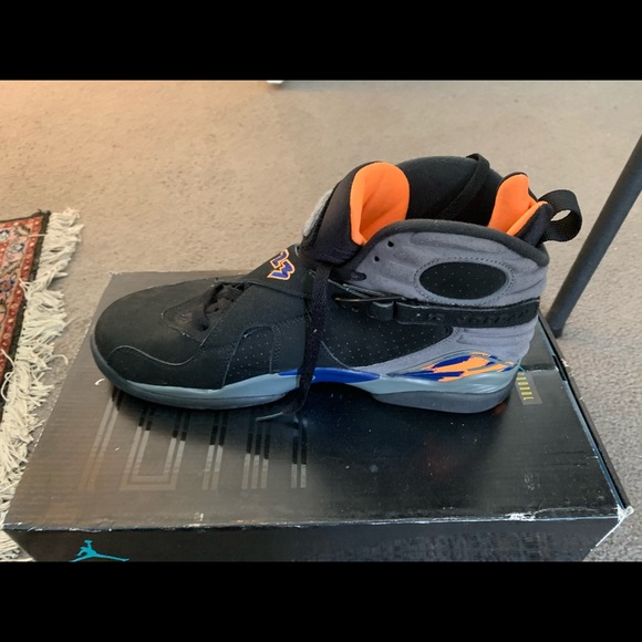 Jordan 8 - sz 11.5 - Phoenix Suns - worm once - Picture 7 of 7